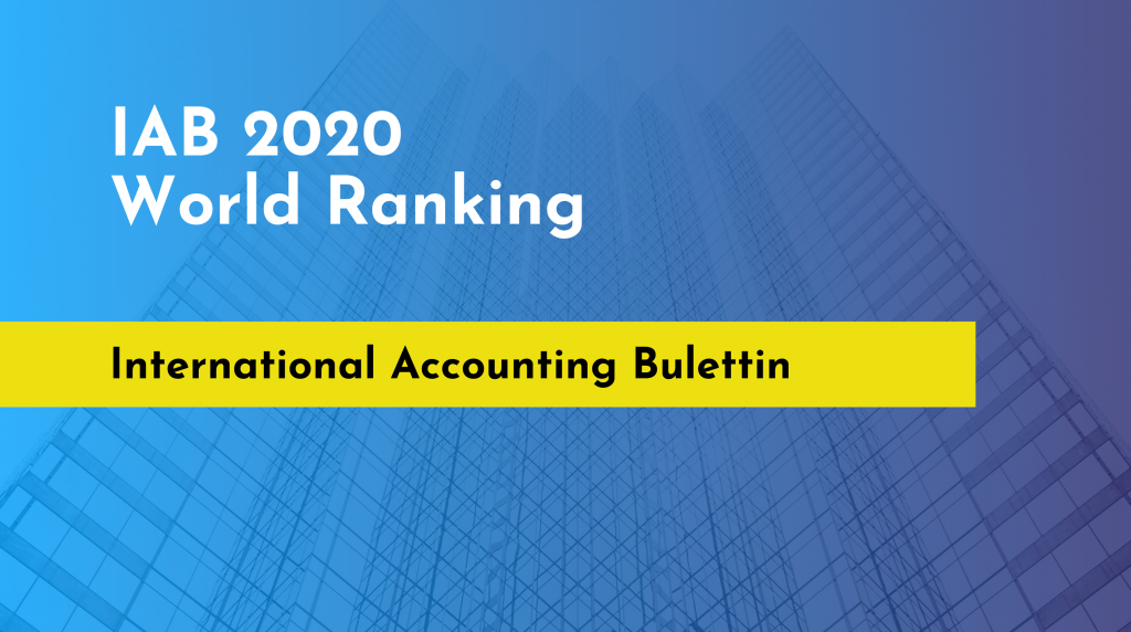 IAB 2020 World Ranking